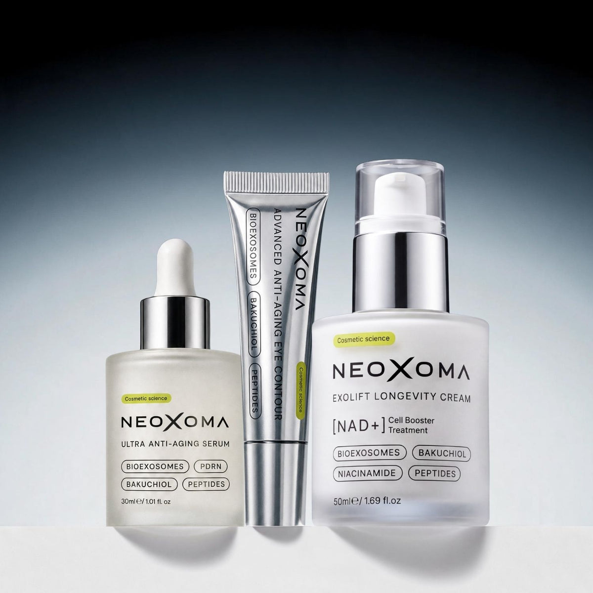Pack Advanced Longevity: Sérum, Contorno, Crema