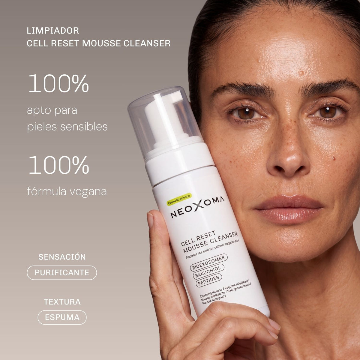 Limpiador Facial Cell Reset Mousse Cleanser