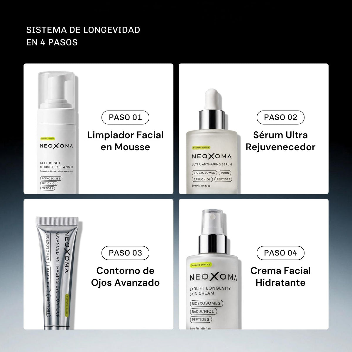 Pack Completo Longevity System