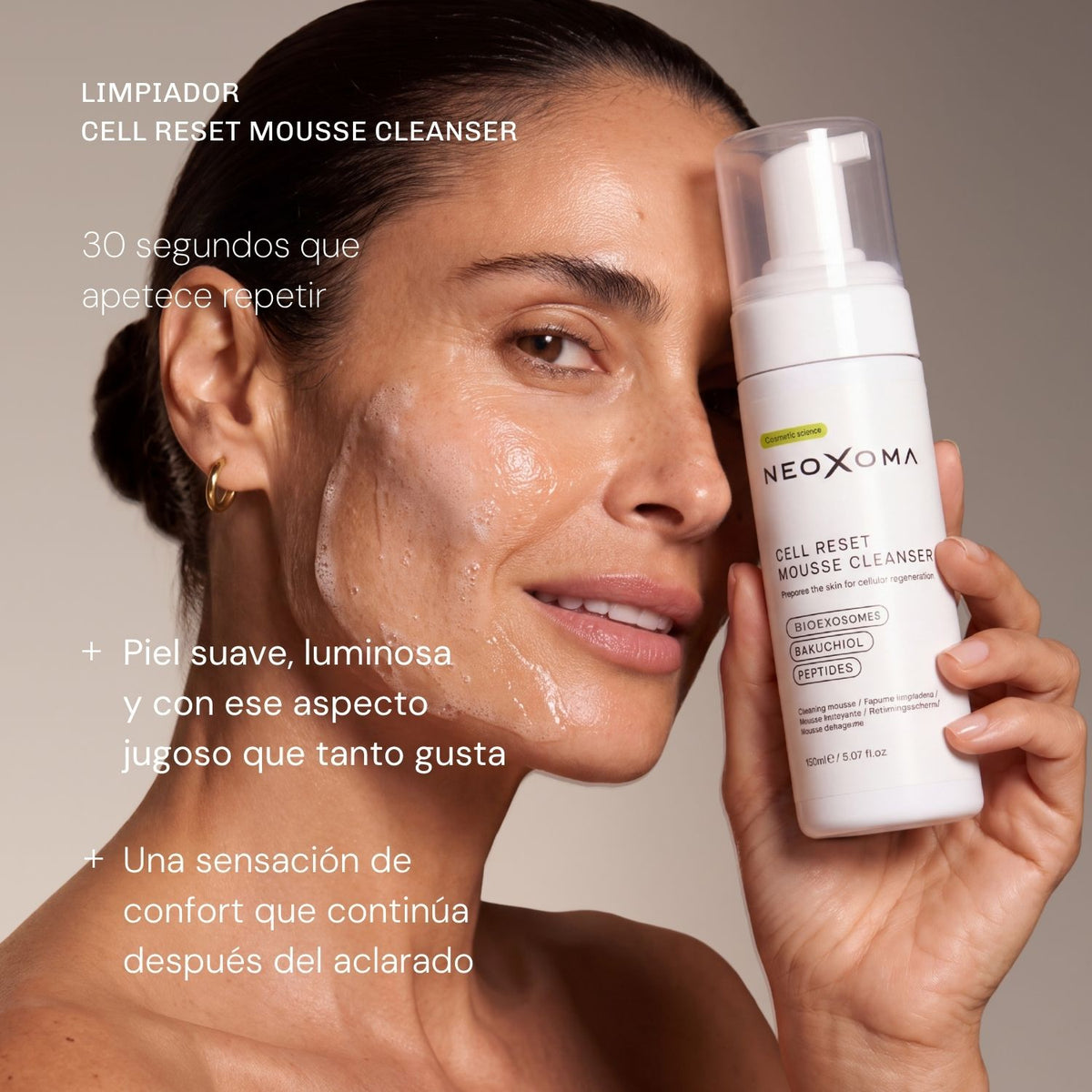 Limpiador Facial Cell Reset Mousse Cleanser