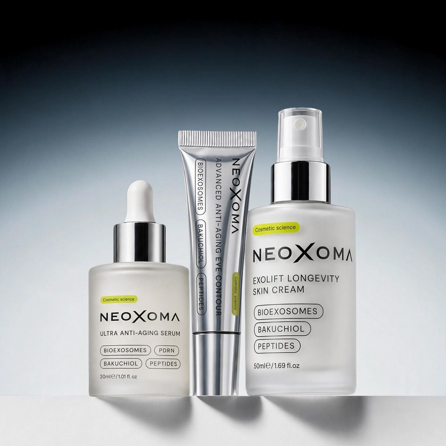 Pack Advanced Longevity: Sérum, Contorno, Crema