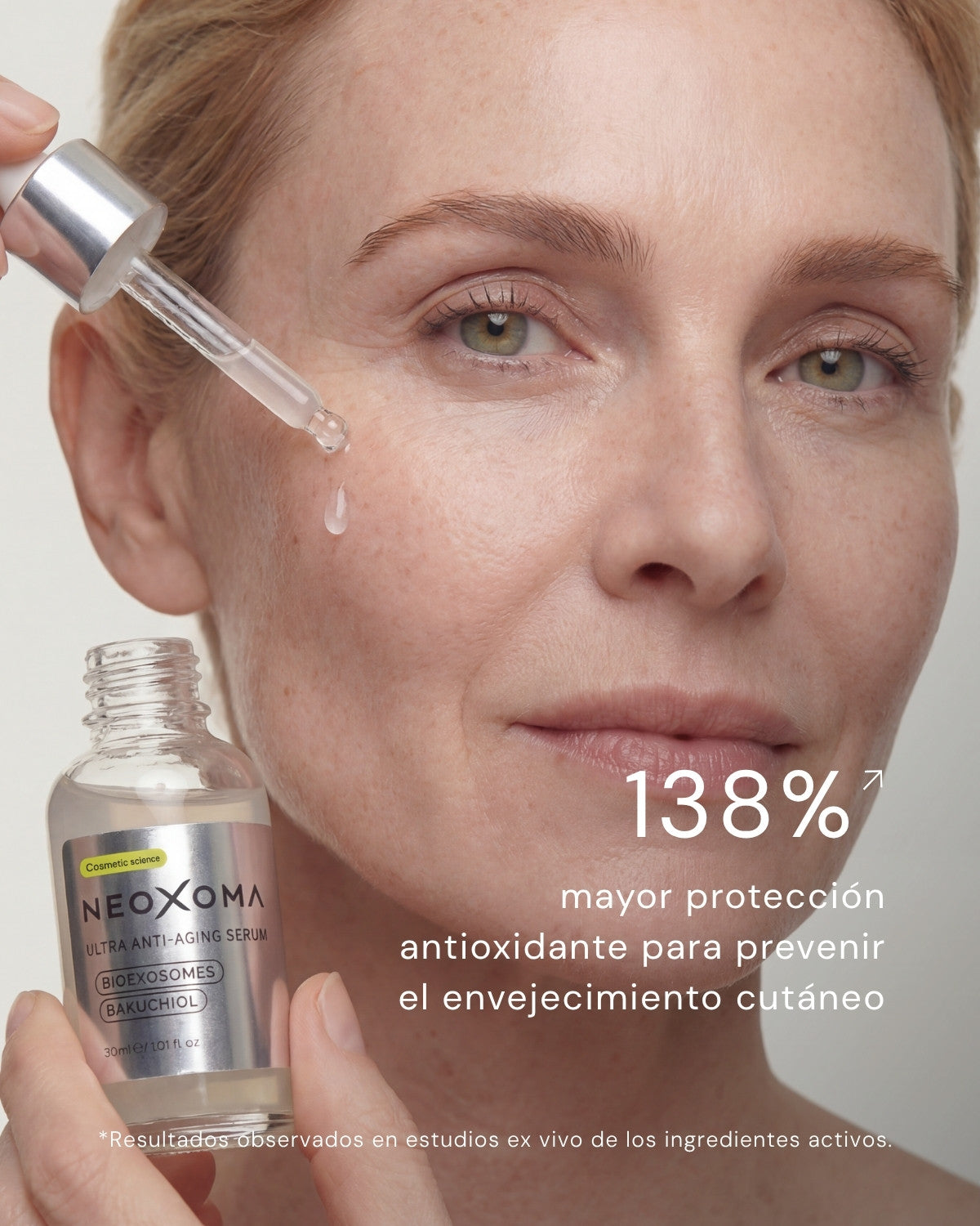 Sérum de Exosomas Ultra Rejuvenecedor con Bioexosomas de Bakuchiol